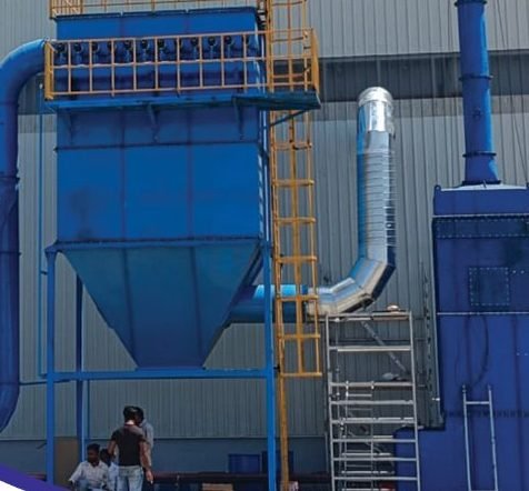 Dust collector and ducting installation