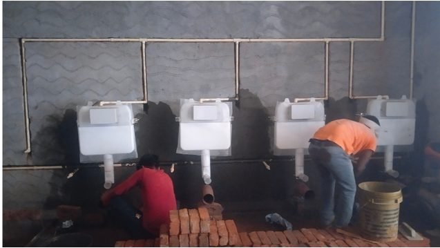 Plumbing fixtures and pipe installation